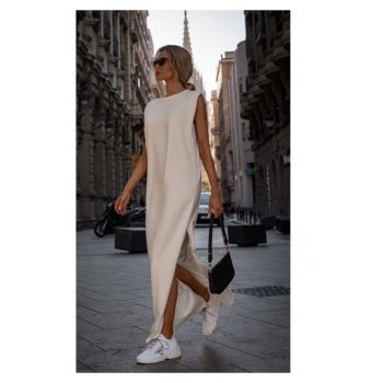 Rochie dama - maxi cu umeri - Poliester