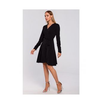 Rochie de dama  Poliester - Elastan - Negru