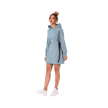 Rochie hanorac mini cu croiala oversize -