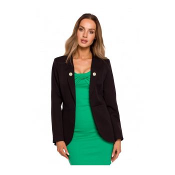 Sacou dama -  Poliester/Elastan - Negru2