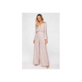 Salopeta cu pantaloni largi -  Bej