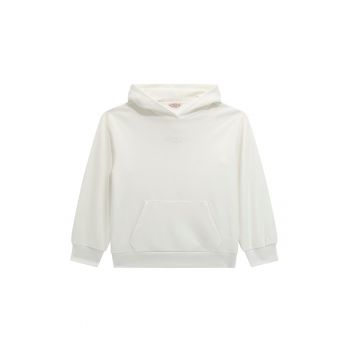 Hanorac din bumbac cu broderie logo