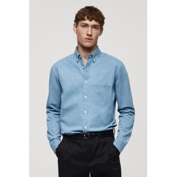 Camasa regular fit din denim de firma originala