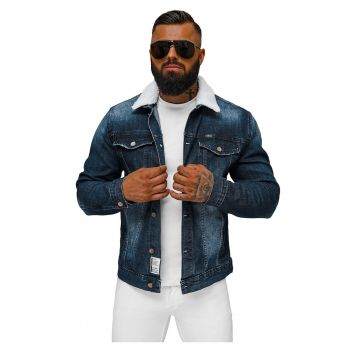 Jachetă de blugi bărbați sherpa  NB/MJ516