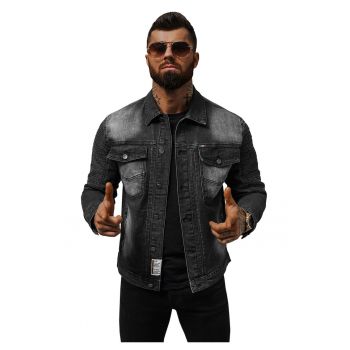 Jacheta de blugi barbati neagra  NB/MJ521N