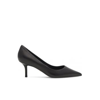 Pantofi dama -  Piele naturala - Negru