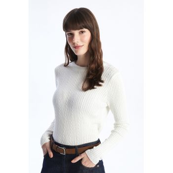 Pulover cu model torsade