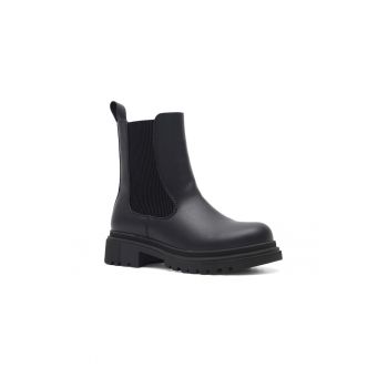 Ghete fete -  5904862984490 - Negru - Piele ecologica