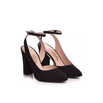 Pantofi  model 1387 V negru