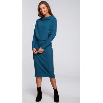 Rochie cu decolteu drapat