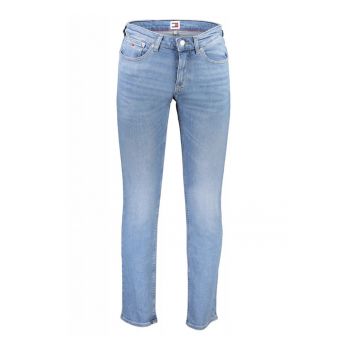 Blugi barbati cu talie medie - croiala Slim fit -  Azur - L32