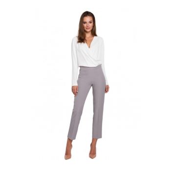 Pantaloni cu talie elastica -  Poliester/Elastan