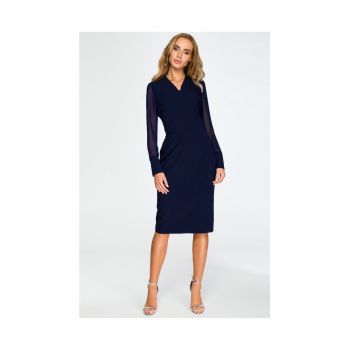 Rochie cu sifon -  Poliester/Vascoza