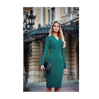 Rochie cu sifon -  Poliester/Vascoza