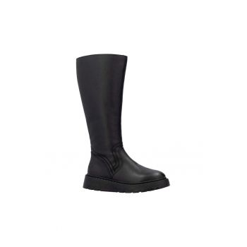 Cizme dama 70452-00 -  Piele ecologica - Negru
