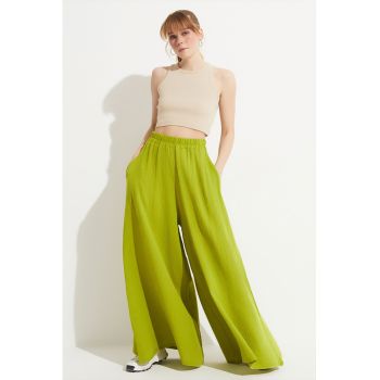 Pantaloni cu croiala ampla