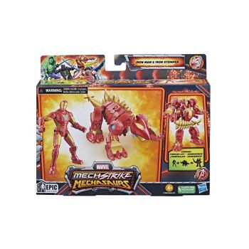 Mech Strike Mechasaurus Iron Man Iron Stomper (f7869)