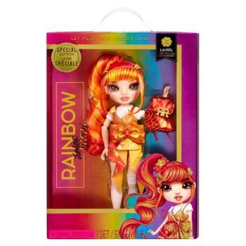Papusa Mga Rainbow High Junior High - Laurel Devious Koukla Orange (590446euc)