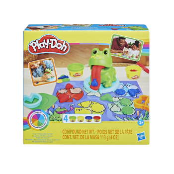 Set Plastilina Play-doh Frogn Colors Starter (f6926)