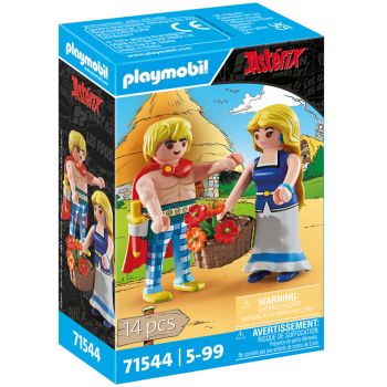 Playmobil Asterix Tragicomix And Panacea 71544
