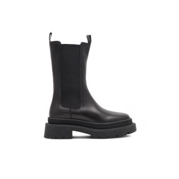 Botine dama -  590558804538041 - Piele naturala - Negru