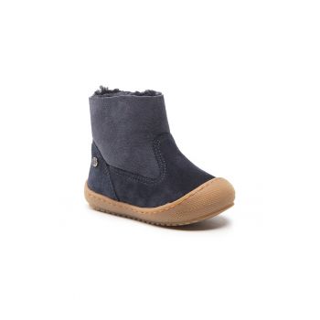 Ghete baieti -  301385974 - Albastru - Piele naturala/Piele intoarsa -