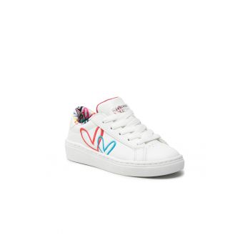 Pantofi sport fete -  209207866 - Piele ecologica - Alb