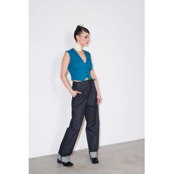 Pantaloni drepti cu talie inalta Unstoppable Explorer