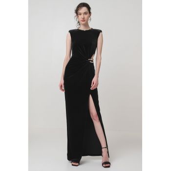 Rochie cu lant la decolteu Elegant