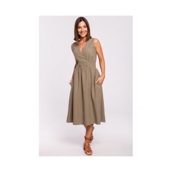 Rochie  Viscoza - Portocaliu - diverse modele