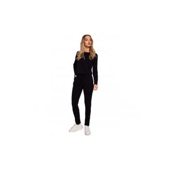 Salopeta din tricot  Cu buzunar - Bumbac - Elastan
