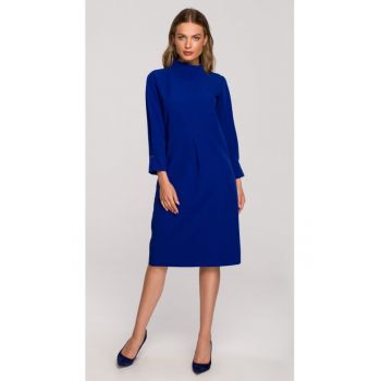 Rochie cu pliseuri decorative