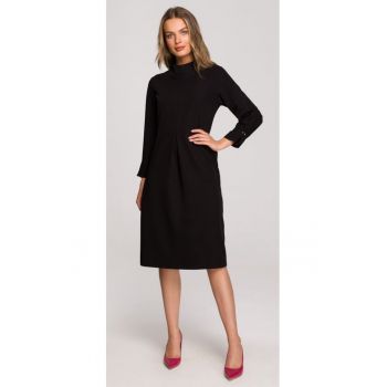 Rochie cu pliseuri decorative