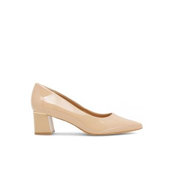 Pantofi sport dama -  Sintetic - Bej