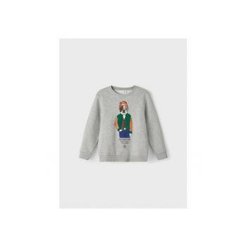 Bluza copii -  Bumbac - Gri