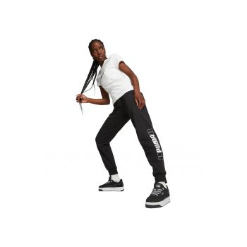 Pantaloni femei  Logo Printed Elastic Waist Active Joggers