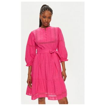 Rochie -  9198 - Bumbac - Roz