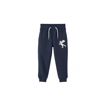 Pantaloni lungi -  301470403 - Bumbac - Albastru