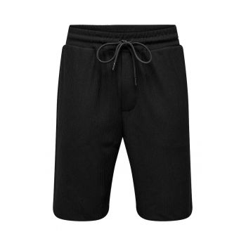 Pantaloni Scurti barbati -  301847199 - Poliester - Negru
