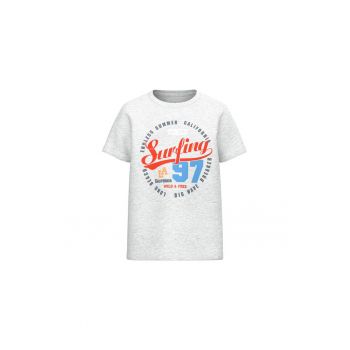 Tricou copii -  301993735 - Bumbac - Elastan - Gri
