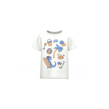 Tricou copii -  301994343 - Bumbac - Alb