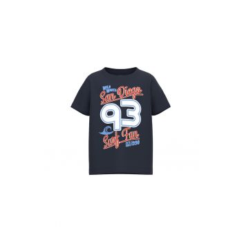 Tricou copii -  301994510 - Bumbac - Elastan - Albastru marin