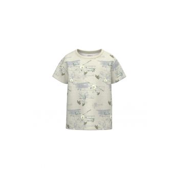 Tricou copii -  301996101 - Bumbac organic - Elastan - Gri