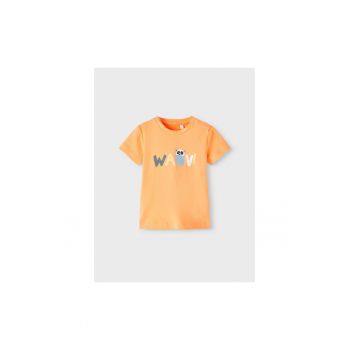 Tricou copii -  301996248 - Bumbac organic - Elastan - Portocaliu