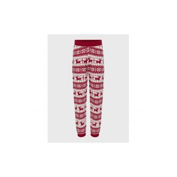 Pantaloni lungi -  300589540 - Poliester - Rosu
