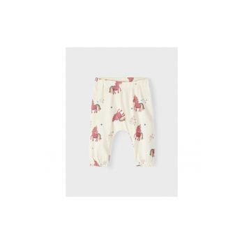 Pantaloni lungi -  301468479 - Bumbac - Ecru