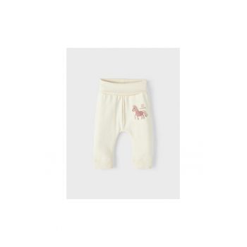 Pantaloni lungi -  301468547 - Bumbac - Ecru