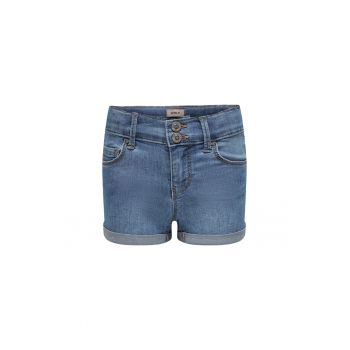 Pantaloni lungi -  301678298 - Bumbac - Poliester - Elastan - Albastru