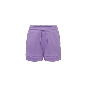 Pantaloni lungi -  301767572 - Bumbac - Poliester - Violet