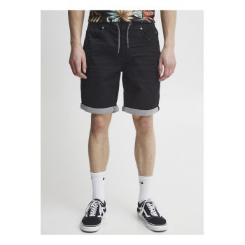 Pantaloni scurti barbati -  Bumbac - Negru